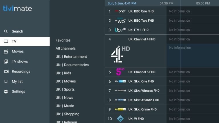 TiviMate, iptv apps, global iptv