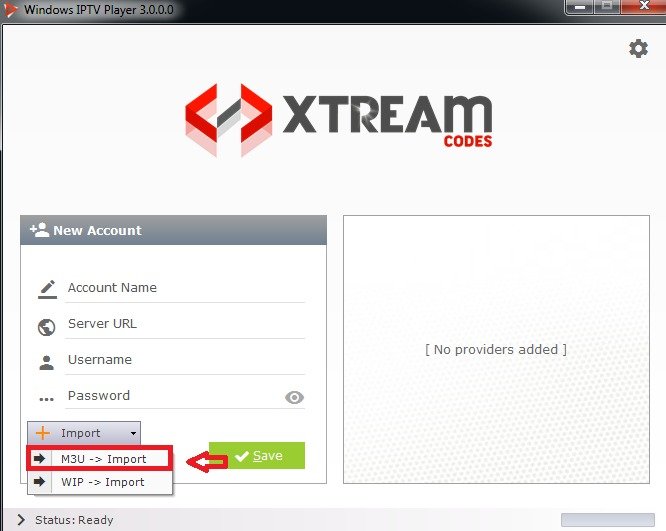 Xtream Codes, iptv on windows