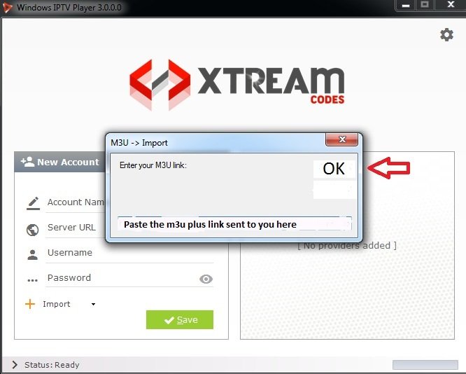 Xtream Codes, iptv on windows