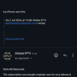 Global IPTV testimonials